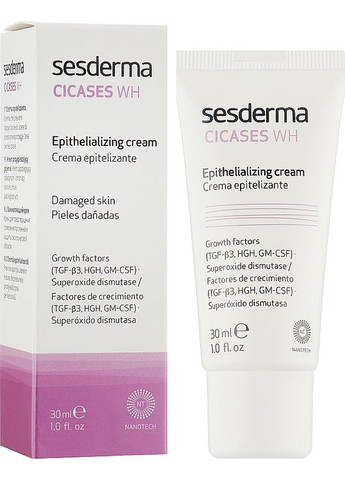 Епітелізуючий крем для тіла Cicases Wh Cream 30ml (750546-85546) SeSDerma (368744601)