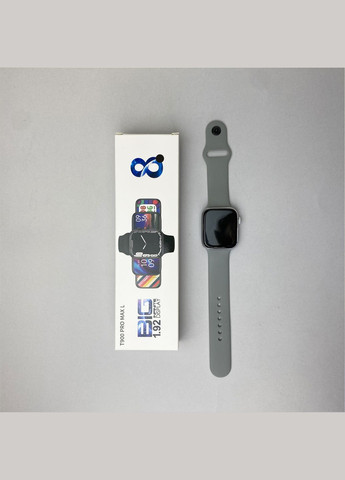 Розумний годинник Smart Т900 Pro Max Lux сірий No Brand (330983608)