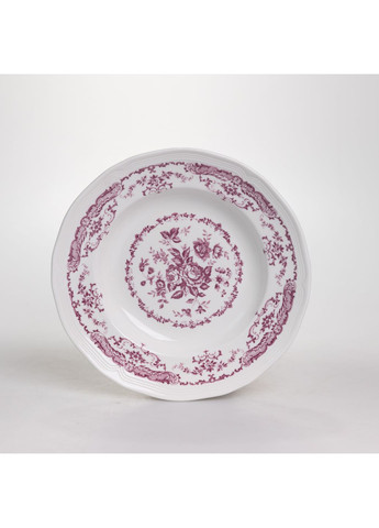 Столовий сервіз порцеляновий Bitossi 16 предметів на 4 персони, рожевий Yiwu (366249675)