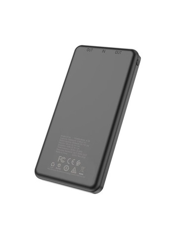 Зовнішній акумулятор  bt28 Beneficial  mobile power bank 10000 мА·год чорний Borofone (279554765)
