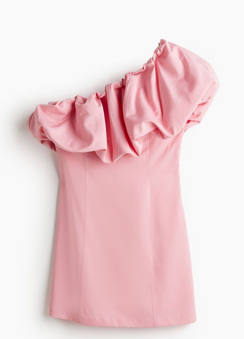 Рожева святковий сукня H&M однотонна