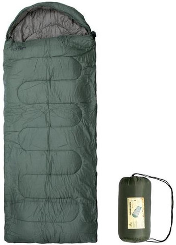 Спальный мешок, спальник с капюшоном, чехлом туристический, рыболовный, производный к -8 No Brand (348118982)