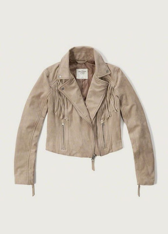 Бежевая демисезонная куртка демисезонная - женская куртка af5461w Abercrombie & Fitch
