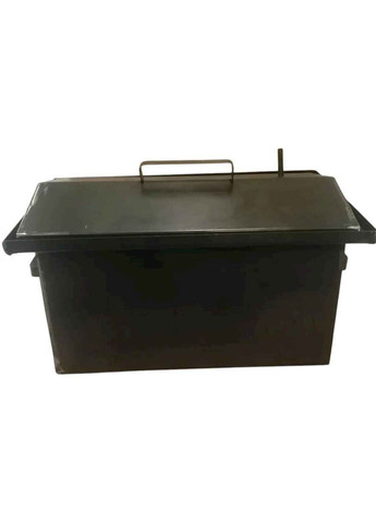 Коптильня 2мм для горячого копчення маленька двоярусна з гідрозатвором 460х250х250 Vayara (359432752)