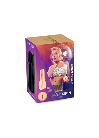 Интерактивная секс-машина для мужчин Keon Kombo Set с мастурбатором Feel Britney Kiiroo (293487631)