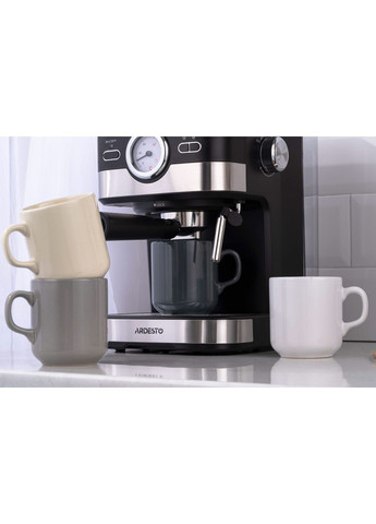 Кружка Carlo AR3047BK 280 мл чорна Ardesto (372447969)