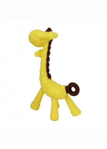 Силиконовый прорезыватель "Жираф" Mega Zayka MGZ-0416(Yellow) в футляре Megazayka (300386811)