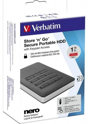 Внешний жесткий диск 2.5" 1TB (53401) Verbatim (391459287)