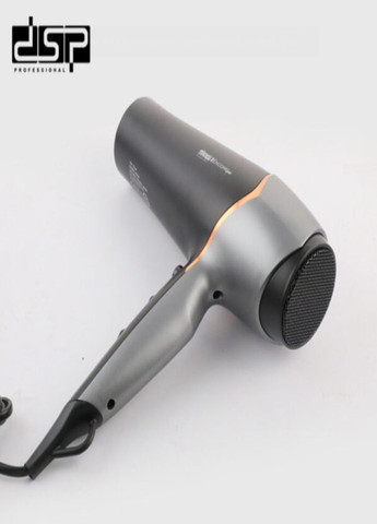 Потужний фен для укладання волосся 30328 з холодним повітрям 2400Вт Чорний DSP (313110694)