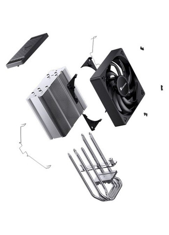 Кулер процессорный CR-1000 EVO Black Jonsbo (324397126)