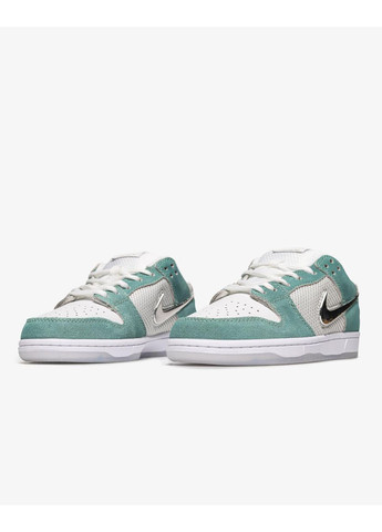 КРОСІВКИ ЖІНОЧІ NIKE APRIL SKATEBOARDS X DUNK LOW SB TURBO GREEN НАЙК АІР ЗУМ No Brand сірі демісезони (367174710)