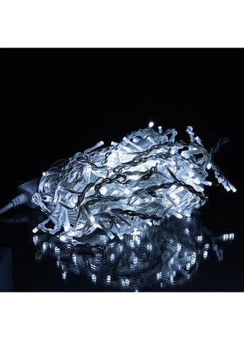 Уличная гирлянда Бахрома 12 м 200 LED белый провод Белый 12MWW Garlando (370373316)