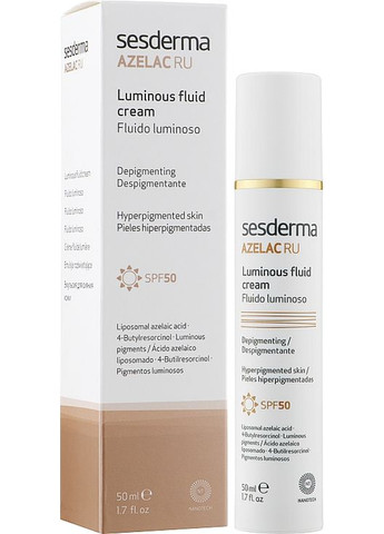 Осветительная эмульсия для лица Azelac Luminous Fluid Cream 50ml (571903-85684) SeSDerma (368744618)
