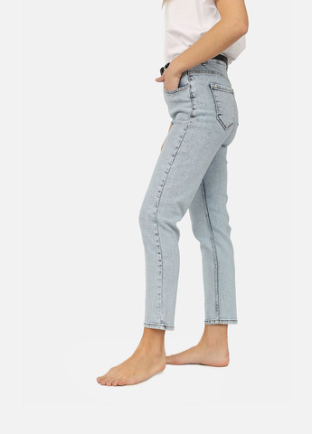 Джинси mom жіночі колір блакитний ЦБ-00273400 Yuki - (322763957)