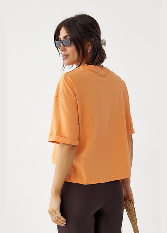 Футболка с надписью из бисера Lurex - (326065779)