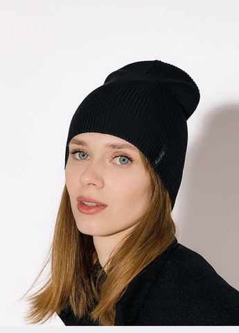 Женская шапка цвет черный ЦБ-00226809 Odyssey (296552300)