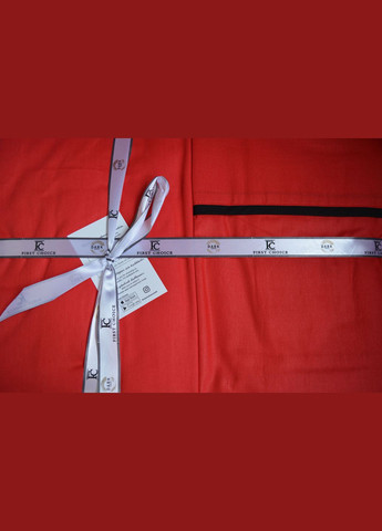 Постільна білизна Ranforce Deluxe DARK 200 х 220 см Alisa Red First Choice (318387093)