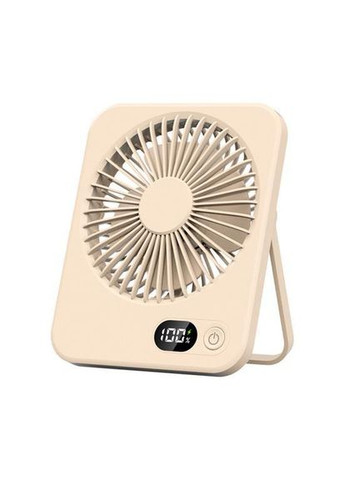 Вентилятор настольный аккумуляторный USB с дисплеем, портативный бездротовой Hofmy Po Fanu (351563220)