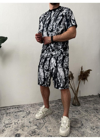 Комплект футболка шорты мужской стильное лето No Brand (370956300)