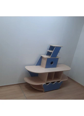 Дитяча ігрова стінка для іграшок Кораблик DS-329 No Brand (396756142)