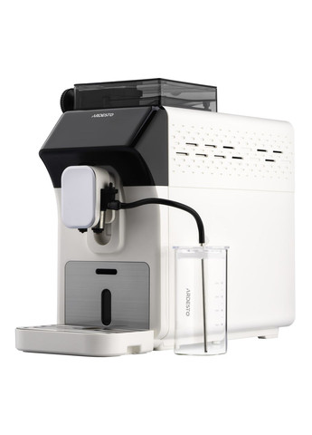 Кофемашина, 2л, зерно, автомат.капуч, дисплей, авторецептов 9, бело-черный Ardesto (314974726)