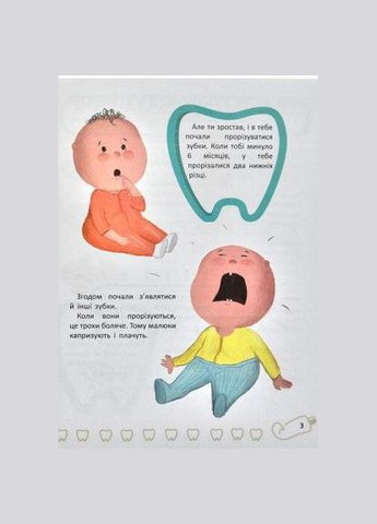 Зубки малюка. Все про догляд за твоїми зубами Видавництво "ПЕТ" (316124662)