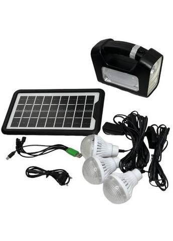 Автономна зарядна система GDPlus GD-9 4500 мА/год із сонячною панеллю/ліхтарем/лампою (1988504710) No Brand (328261675)