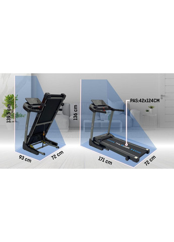 Беговая дорожка электрическая NETO Thunder (351432136)