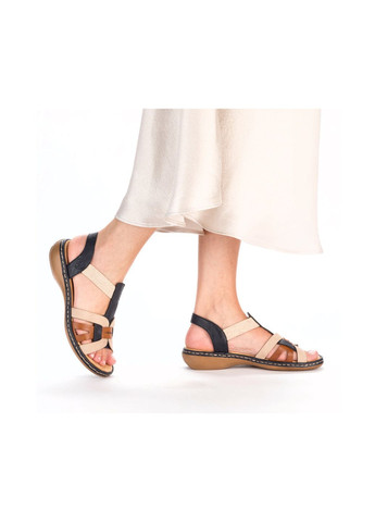 Босоніжки жіночі 65918-90 Rieker (325396667)