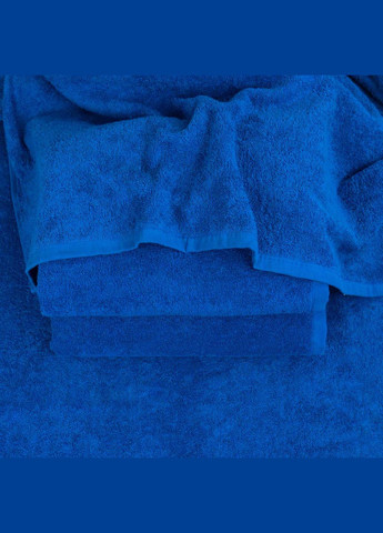 GM Textile набір махрових рушників 2шт 50х90см, 70х140см 400г/м2 (синій) синій виробництво -