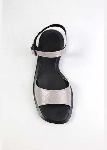 Серые босоножки Benito без застежки