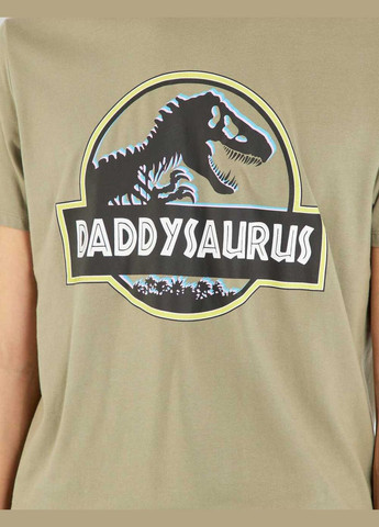 Піжама (комплект),хакі-чорний з принтом, Kiabi (284742207)