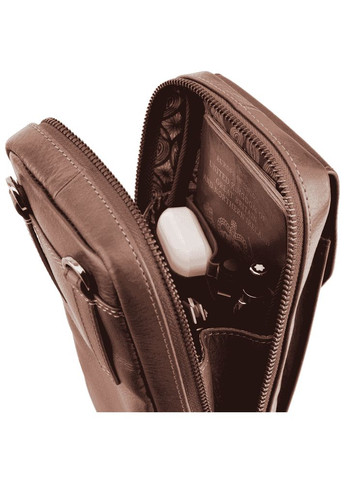 Мужская кожаная сумка AT45 Alex Burnish Tan (AT45 B/TAN) Visconti (365241994)