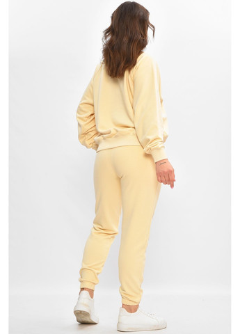 Спортивный костюм женский бежевого цвета Let's Shop (362627007)