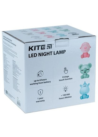 Ночник Светильник LED с аккумулятором Koala, (K24-491-2-1) Kite Світильник LED з акумулятором Koala, білий (367829975)