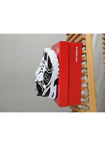 Черно-белые демисезонные кроссовки мужские и женские new balance 530 black white | нью беланс 530 черно-белые No Brand