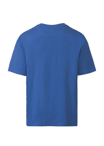 Синяя футболка с коротким рукавом Lidl