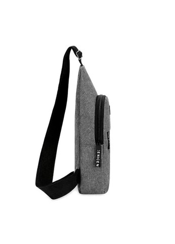 Мужская сумка слинг однолямочный рюкзак тканевая через плечо на молнии No Brand (314694862)