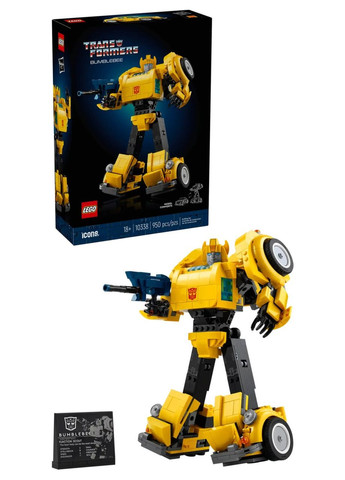 Конструктор Лего Іконс Бамблбі Icons bumblebee 10338 Lego (372125305)