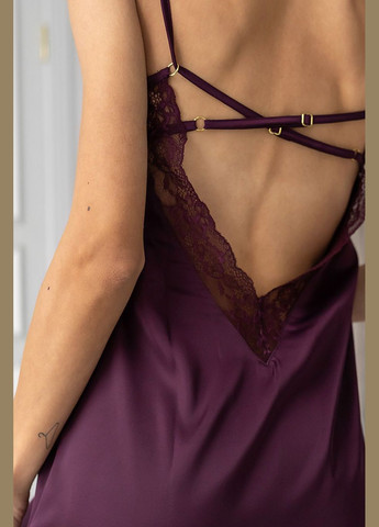 Комплект для дома женский длинный Ксл131н Сливовый MiaNaGreen (316714950)