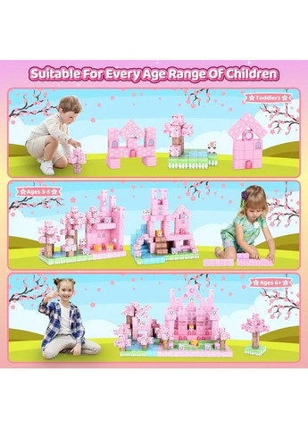 Магнітний конструктор 100 блоків Замок з Єдиноріжком Minecraft (369402178)