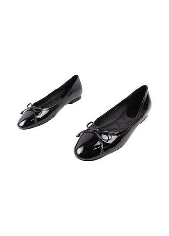 Cindy Туфлі жіночі чорні натуральна лакована шкіра чорний з, — (322629202)