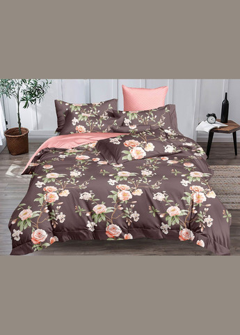 Комплект постельного белья Elisia сатин полуторный 160х215 см (2251725971016) SoundSleep (299825410)