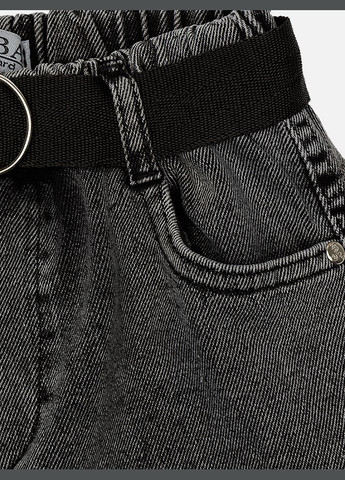 Шорти джинсові на резинці з поясом для хлопчика колір сірий CB-00221459 PUBA (319045665)