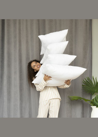 Подушка 70х70 см NORDIC CLASSIC антиалергенна біла IDEIA (321990614)