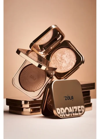 Бронзер Natural Bronze Glow 02 Бронзова засмага Tan Bronze ZOLA (395435013)