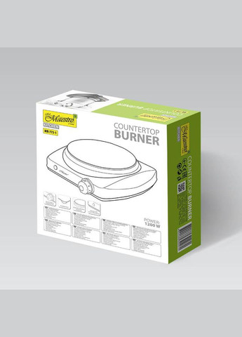 Электроплита (электрическая плита) настольная (MR-773-1) Maestro (334007485)