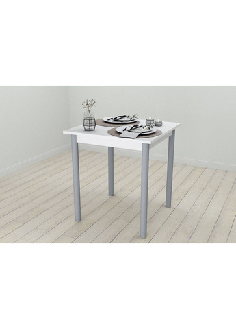Стол кухонный Агата 75x70x70 Серый ДСП Белое 16мм (FRD-106242) Ferrum-decor (365445216)