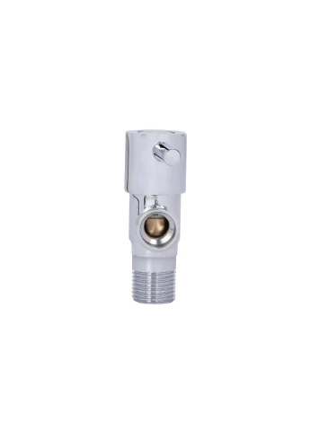 Кран кутовий Standart (ручка паличка) з керам.буксою 1/2"Н х 1/2"Н SF343W1515 Thermo Alliance (400262611)