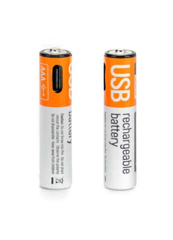Акумулятор USB-C (CW-UBAAA-09) AAA/HR03 Li-Pol 590 mAh BL 2шт Colorway (397864851)